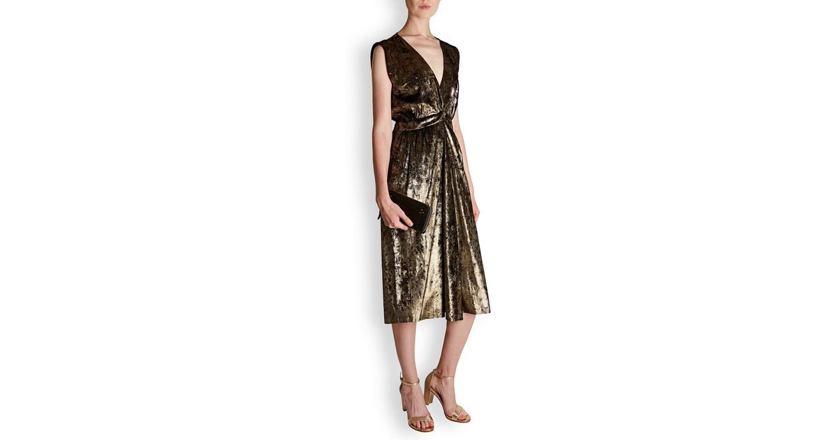 masscob velvet dress