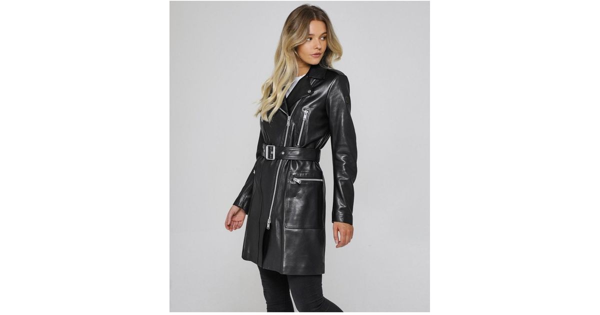 belstaff marving leather jacket