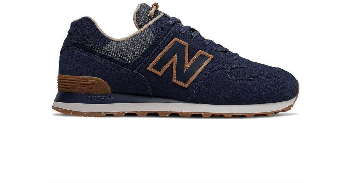 New Balance 574 Soh Wabi Sabi Trainers Natural Indigo/incense in Blue for Men Lyst UK