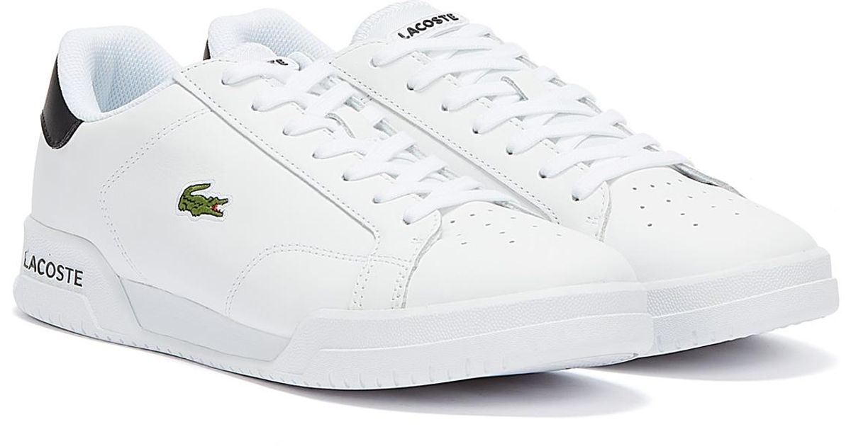 Lacoste Twin Serve Mens in White for Men | Lyst