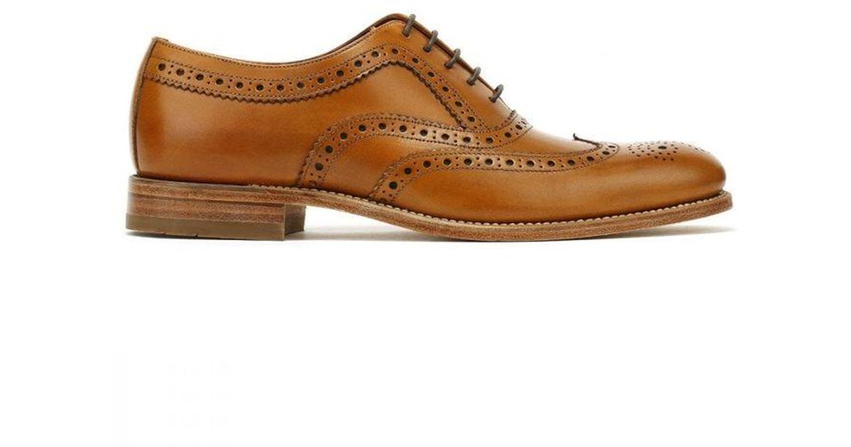 loake fearnley tan brogues