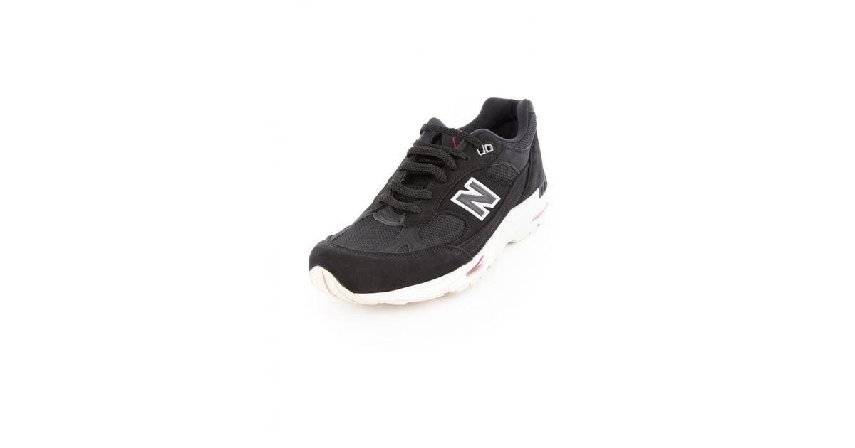 new balance 991 black red