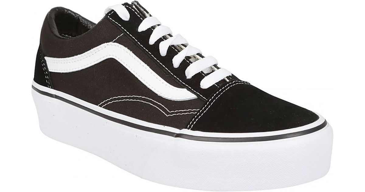 vans black trainers