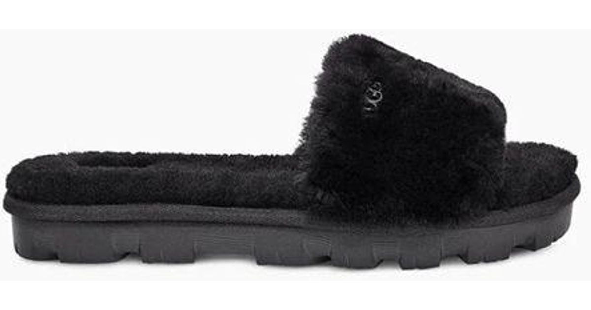 sheepskin slider slippers