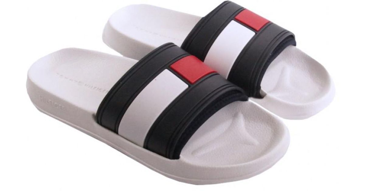 womens tommy hilfiger sliders