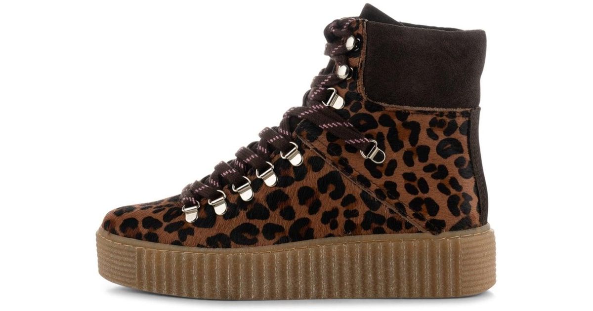 shoe the bear agda boots leopard