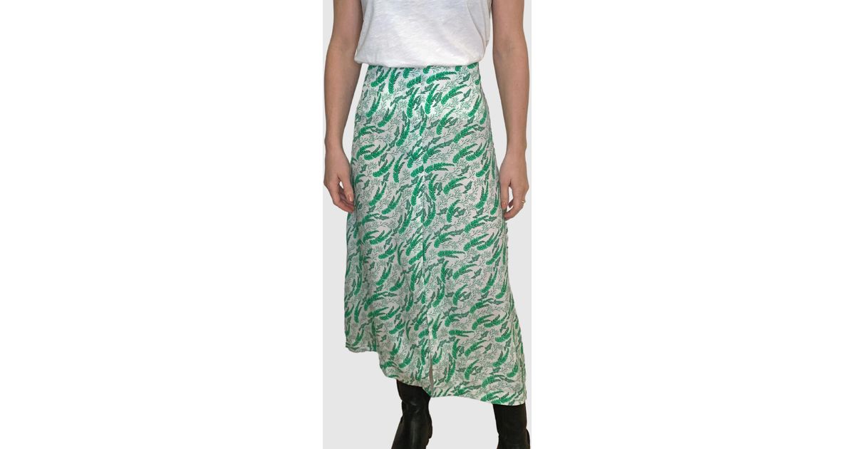 Primrose Park Lauren Skirt Fern 01 in Green Lyst UK