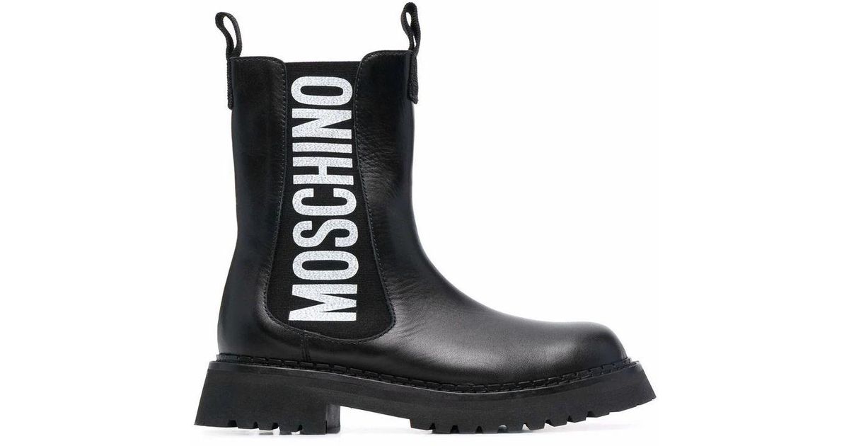 bottines moschino