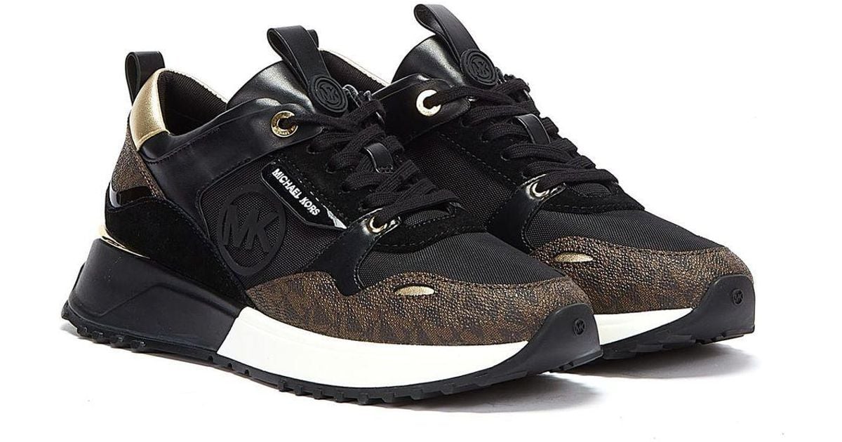 michael kors trainers brown