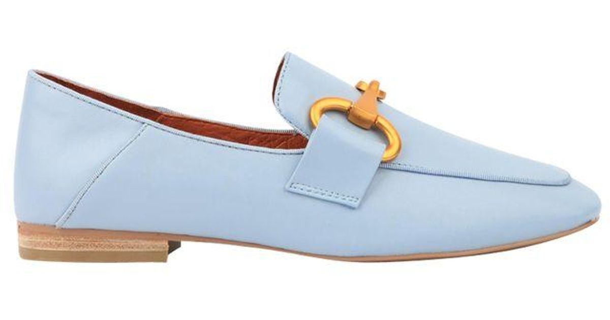 bibi lou flats in powder leather
