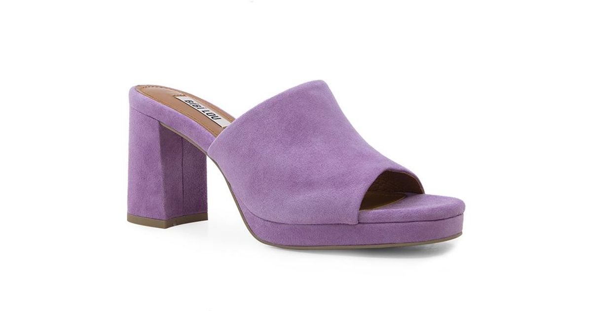 Bibi Lou Eccles Parma Suede Heeled 
