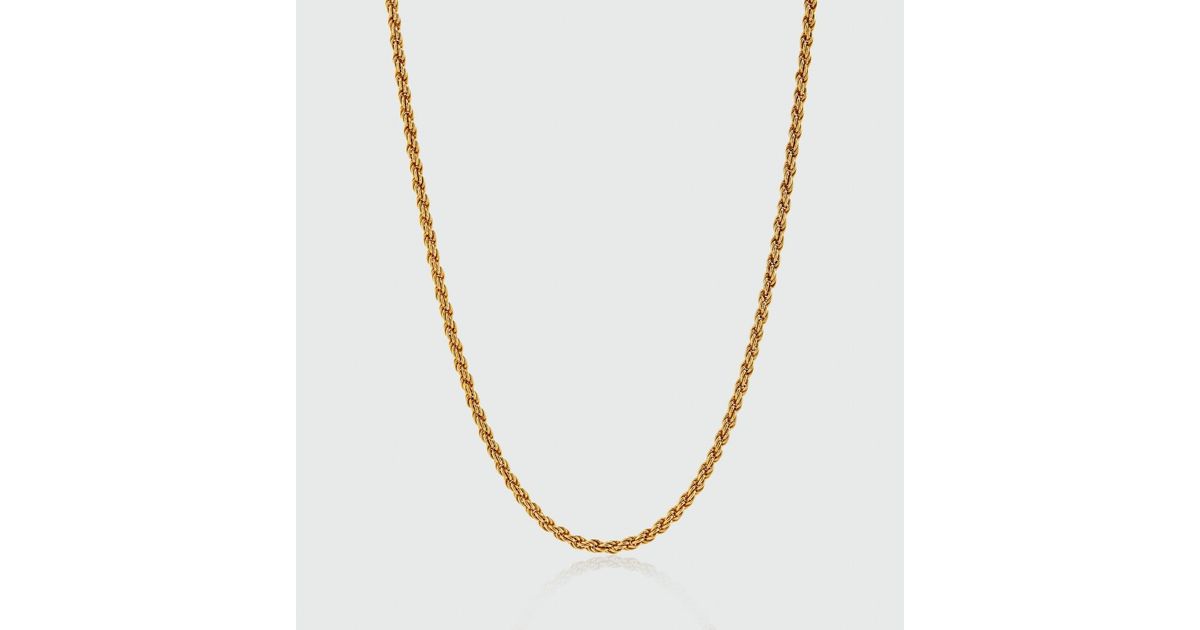 Auree Alhambra Gold Vermeil Rope Chain Lyst
