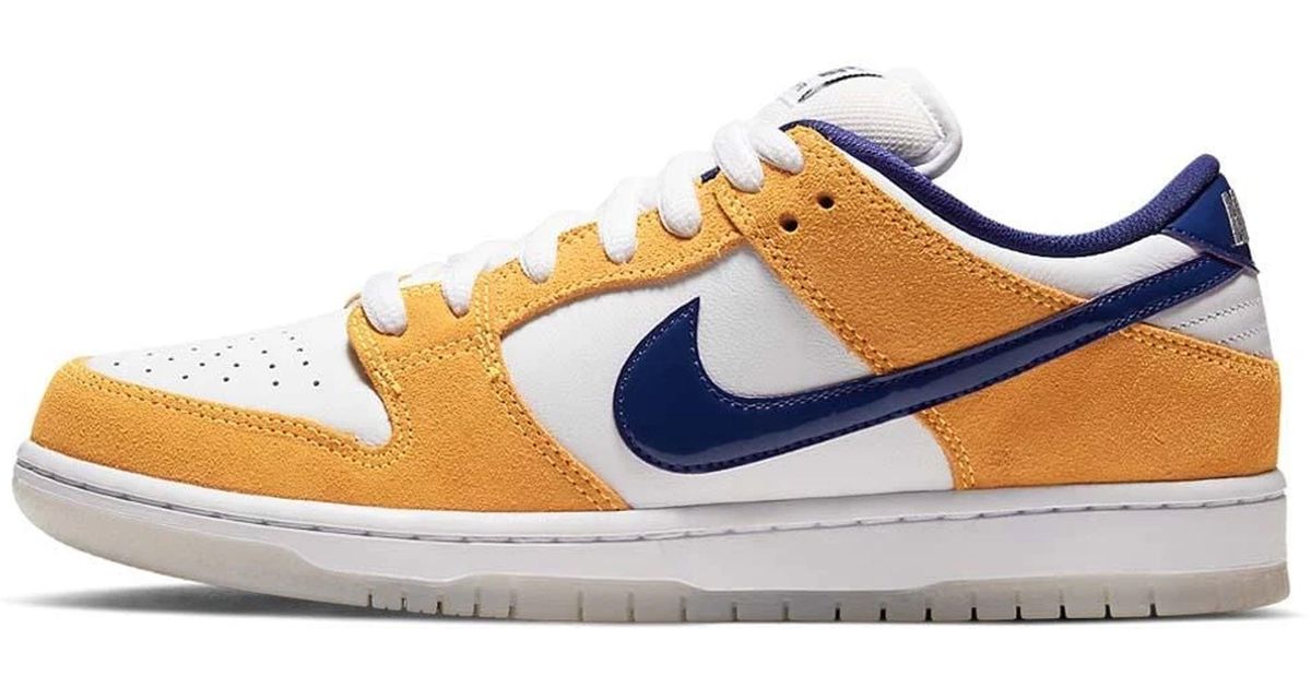 orange and blue dunk low
