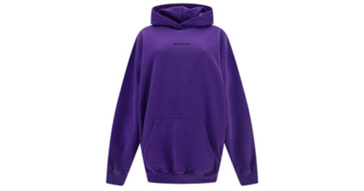 balenciaga sweatshirt purple