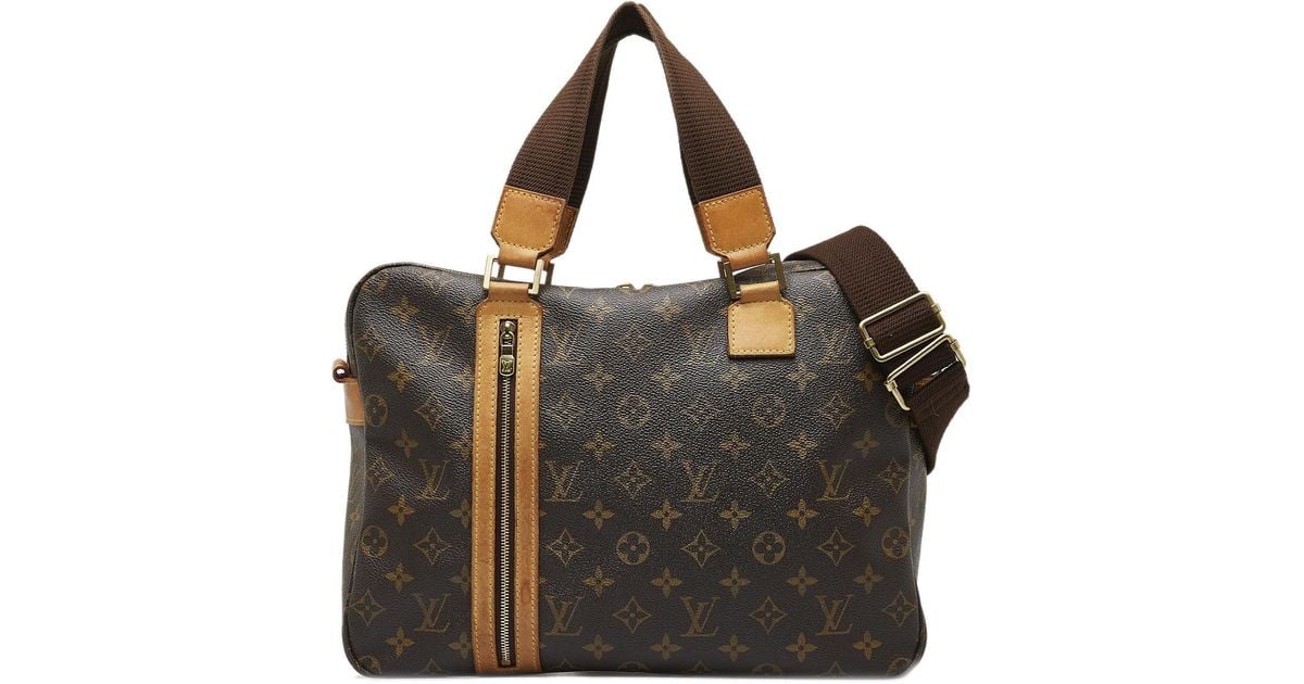 Louis Vuitton Canvas Sac With Leather Trim And Multiple Pockets in Black |  Lyst