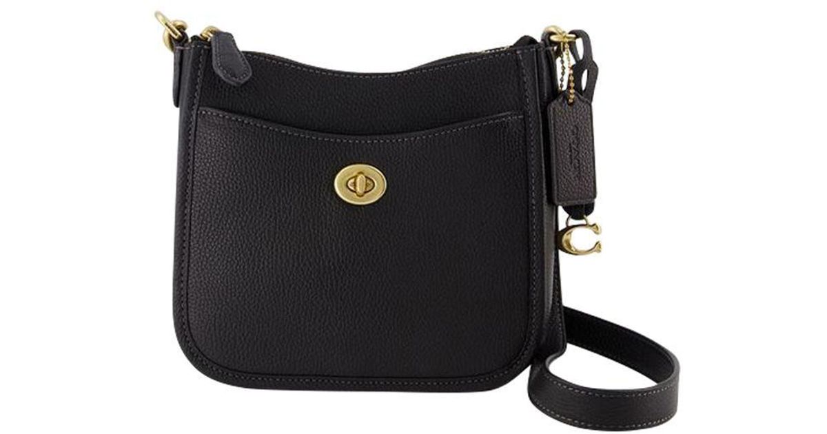 COACH Chaise 19 Crossbody Bag Leather in Black Lyst
