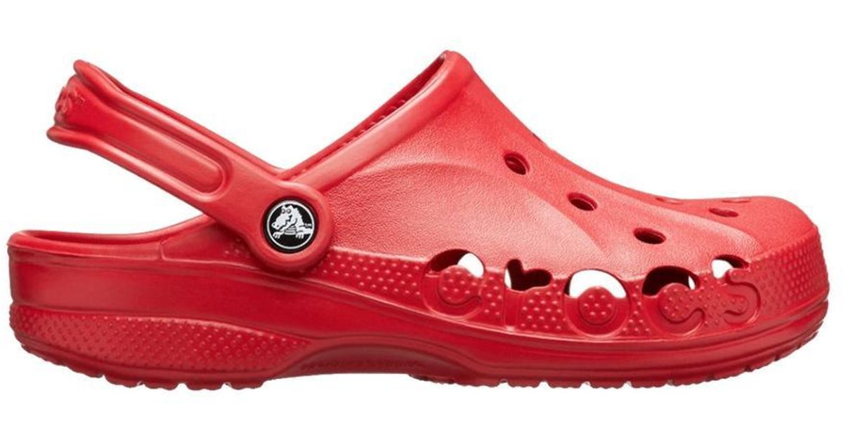 Crocs™ Baya Clog Sandals (, Size M8-w10 Us) in Red | Lyst