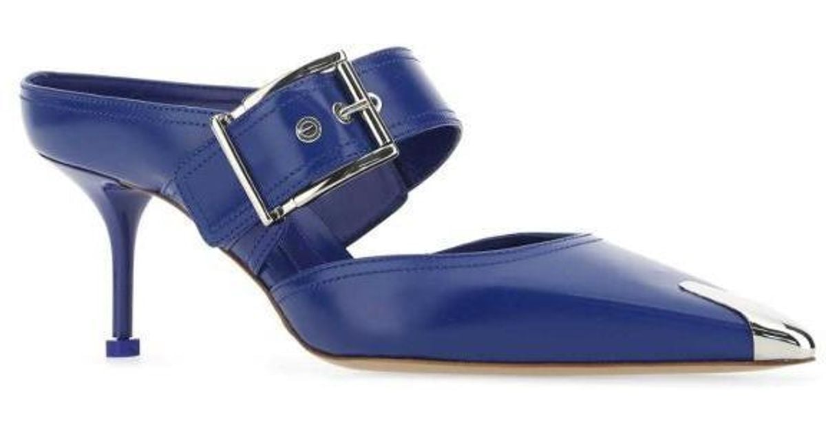 Alexander McQueen Heels in Blue | Lyst