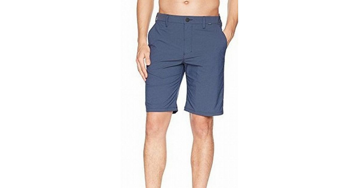Hurley Synthetic Casual Shorts Solid 