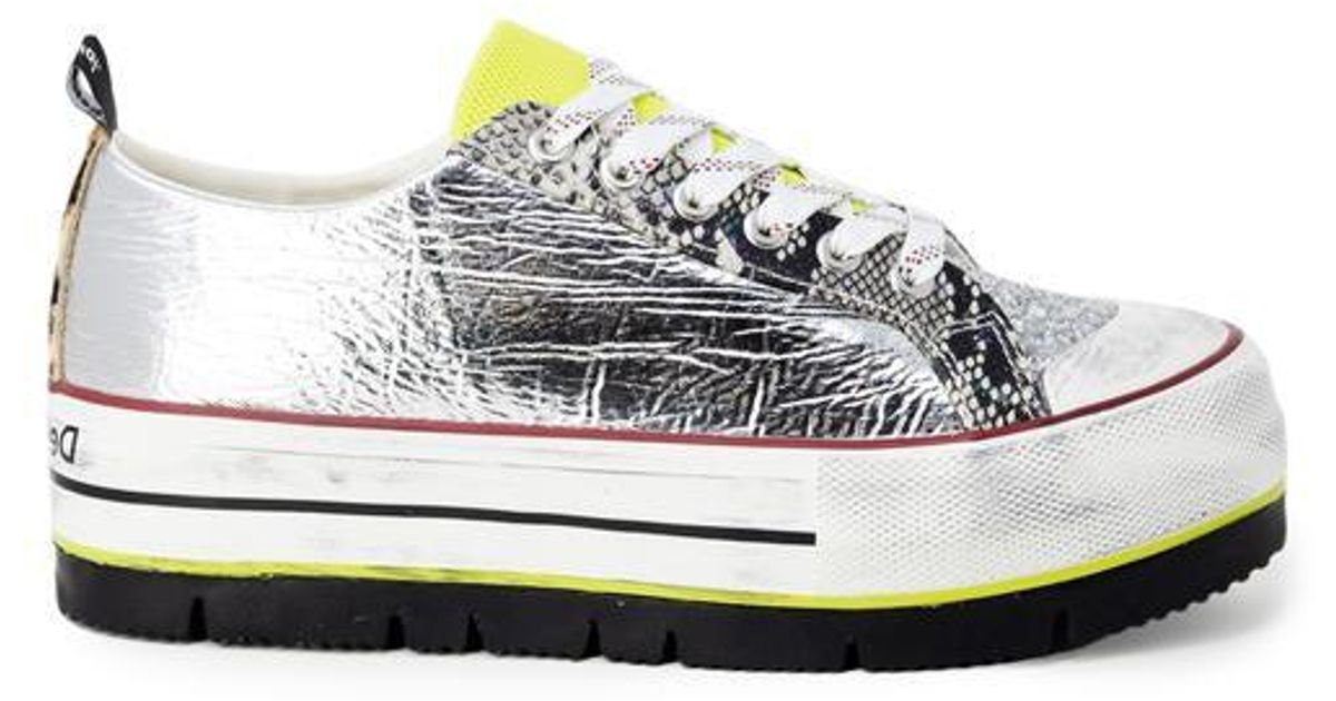 Desigual Women Sneakers in White | Lyst