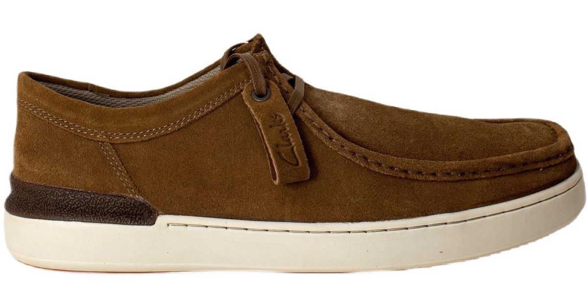 Clarks Slip On Shoes in Brown for Men | Lyst UK