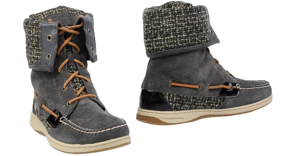 sperry top sider ankle boots