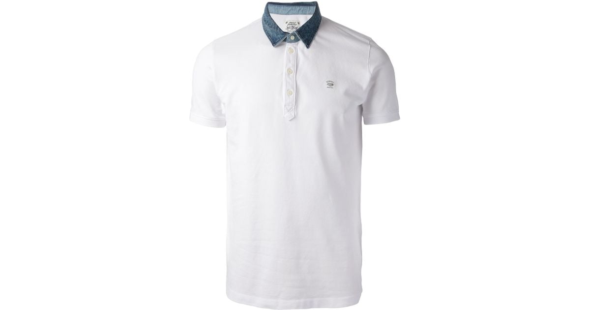 Mens diesel polo shirts sale shop