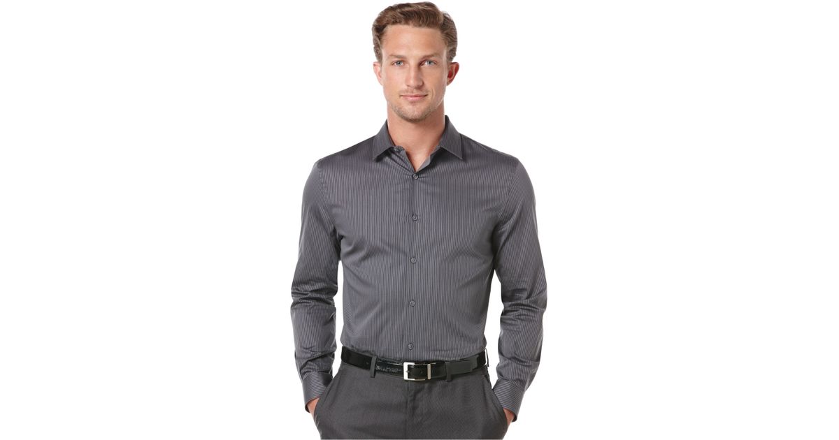 perry ellis slim fit shirt