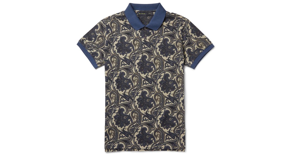 patterned polo shirts