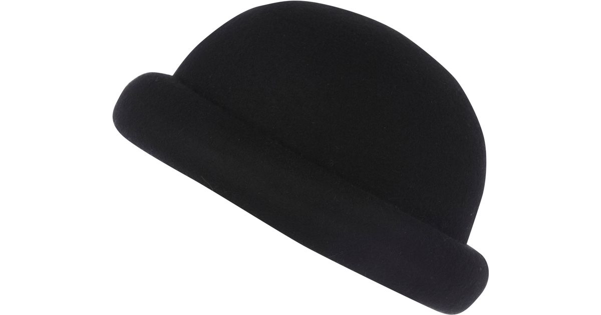 rolled bowler hat