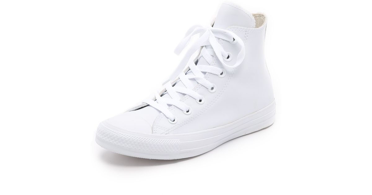 converse rubber white
