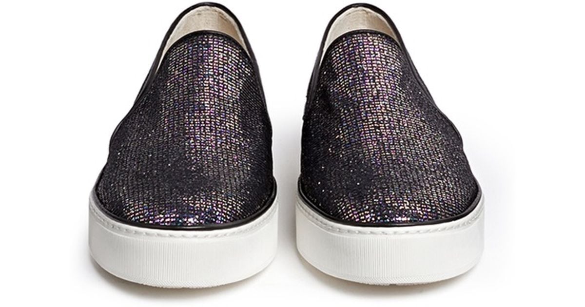 stuart weitzman slip ons