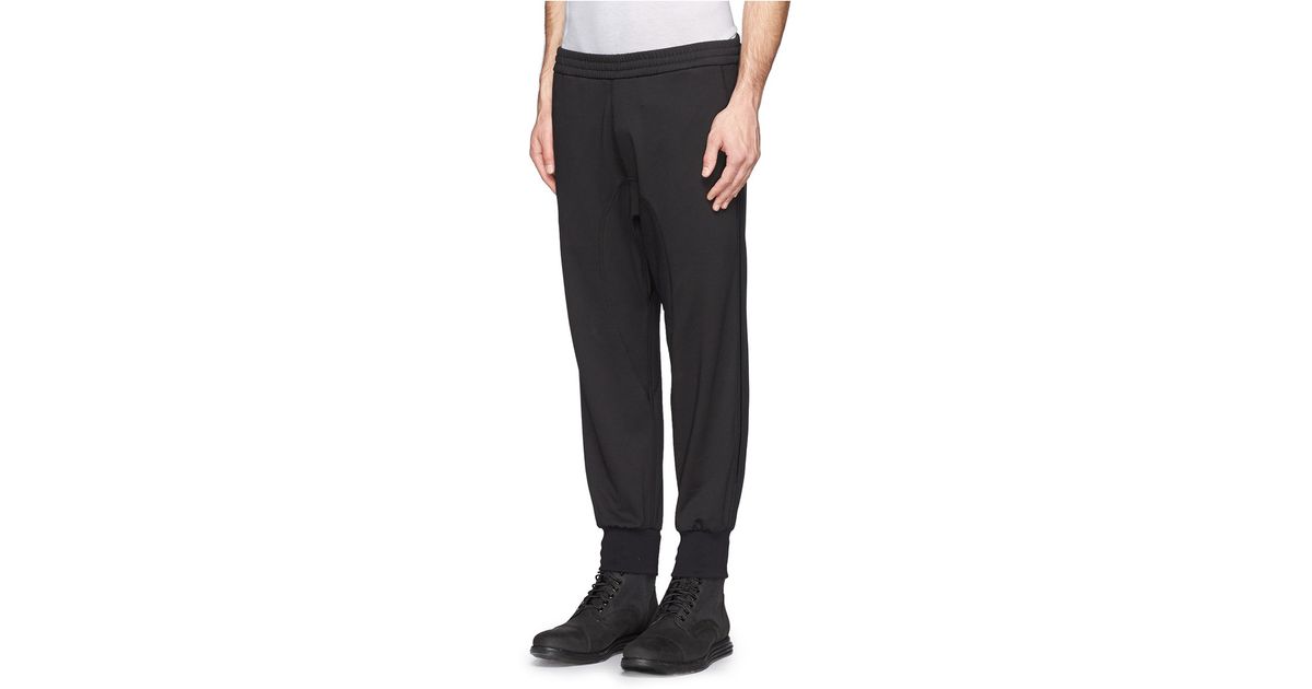 neil barrett jogger pants