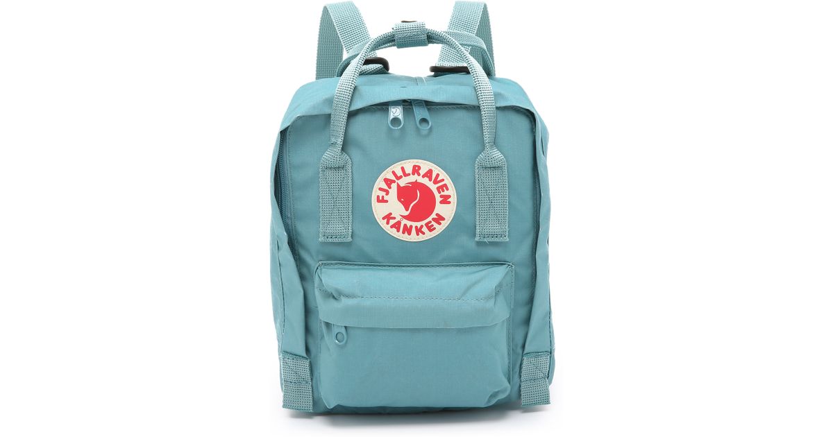 kanken sky blue backpack