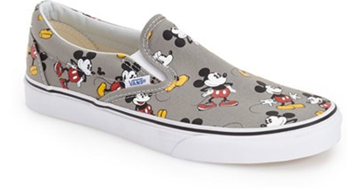 gray mickey mouse vans