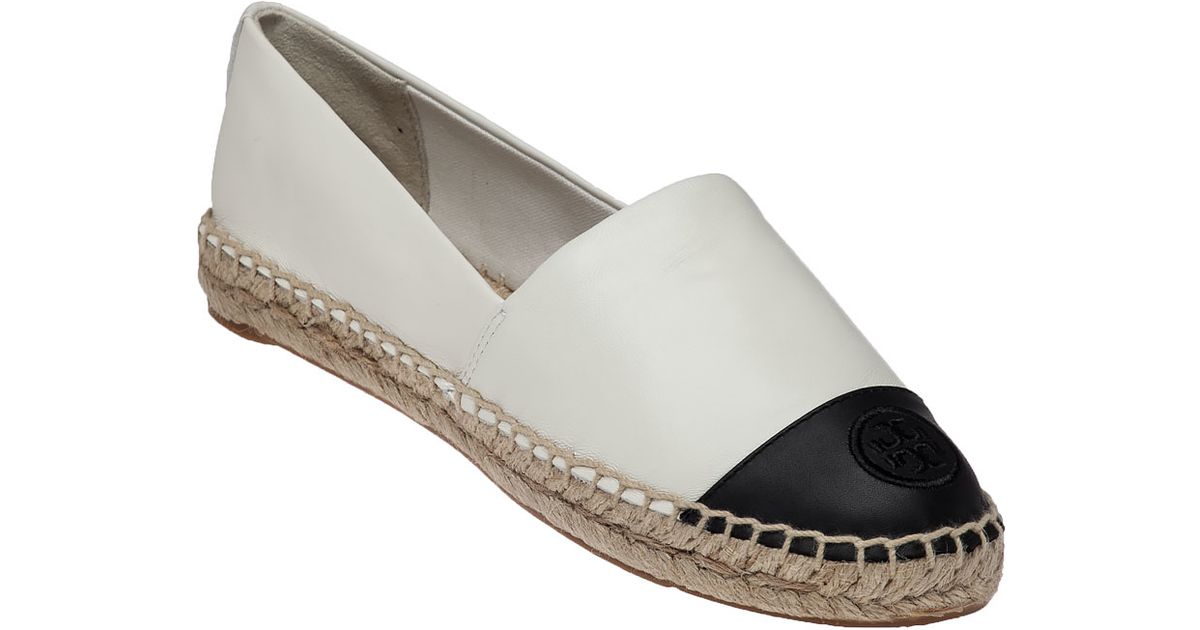 tory burch white espadrilles