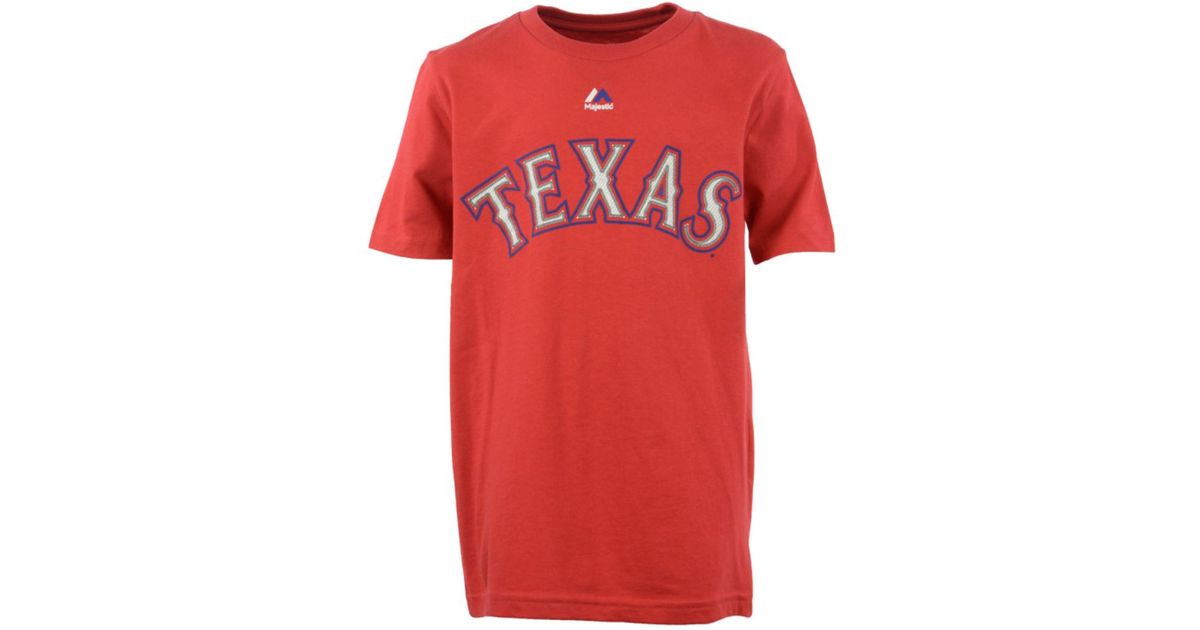texas rangers player t shirts