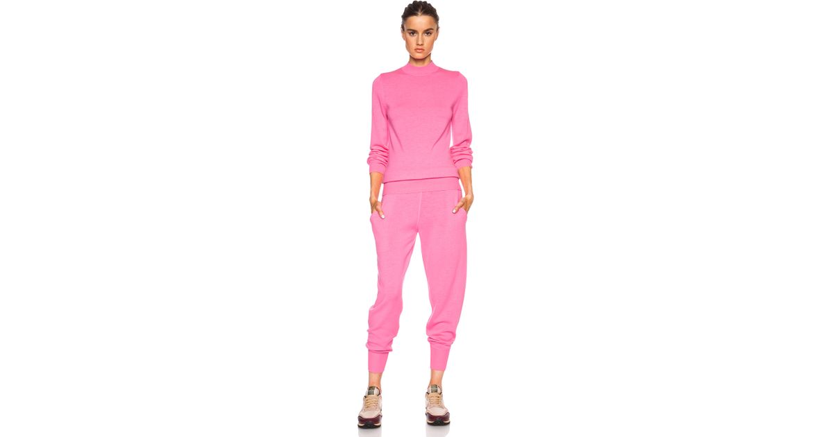 cashmere blend tracksuit