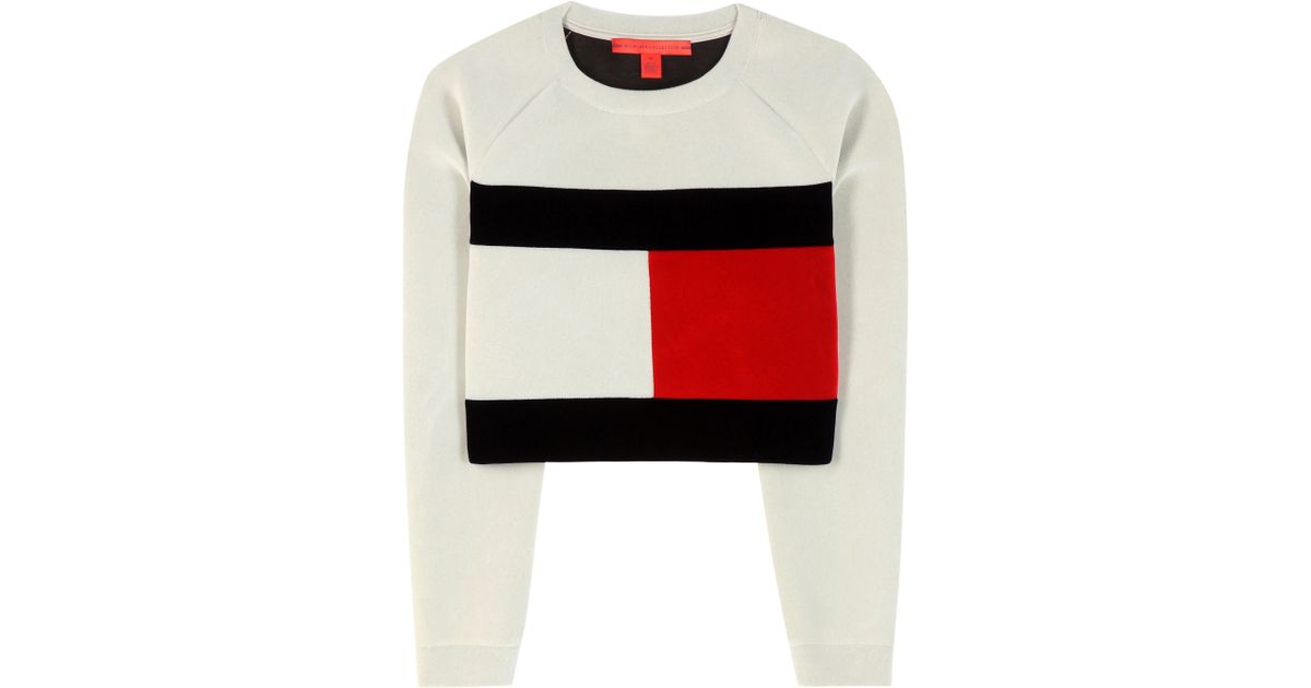 Tommy Hilfiger Cropped Sweater Online Sale, UP TO 62% OFF