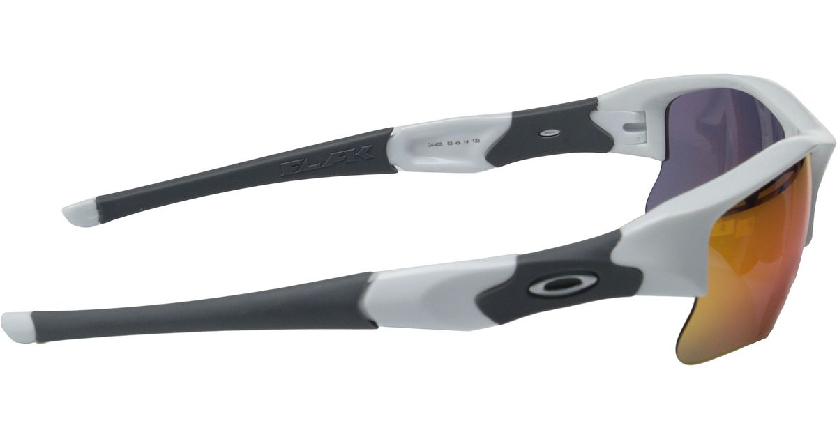 Oakley Flak Jacket Xlj in White for Men Lyst