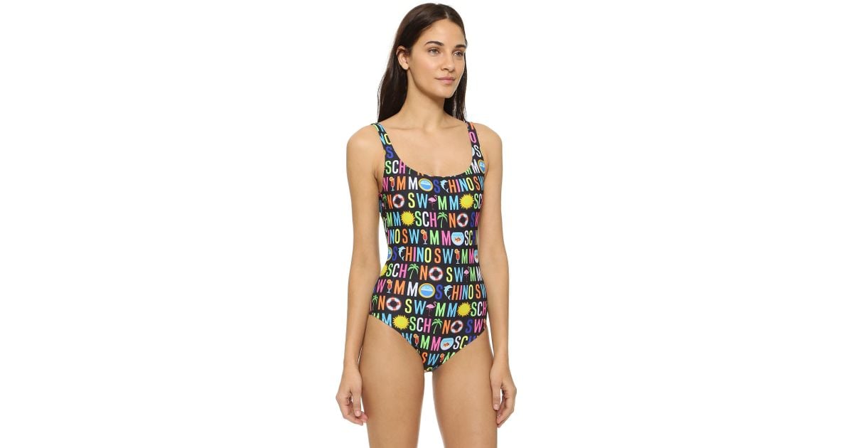Moschino 2 piece bathing sale suit
