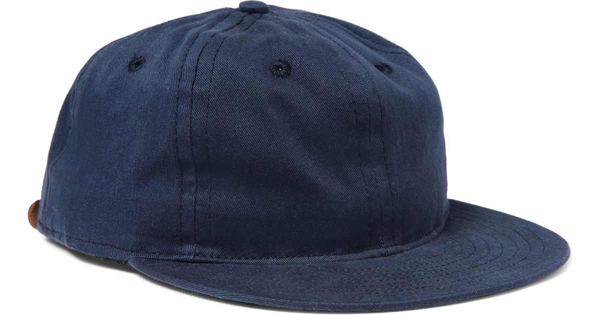 Ebbets Field Flannels Cottontwill Baseball Cap in Blue for Men Lyst UK