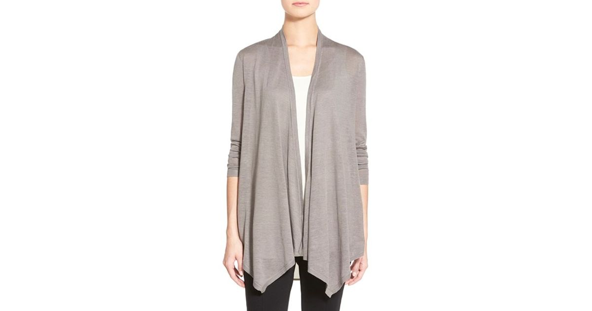 eileen fisher linen cardigan