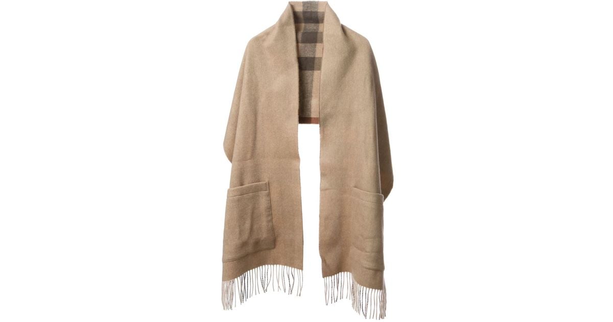 Burberry Double Sided Scarf with 