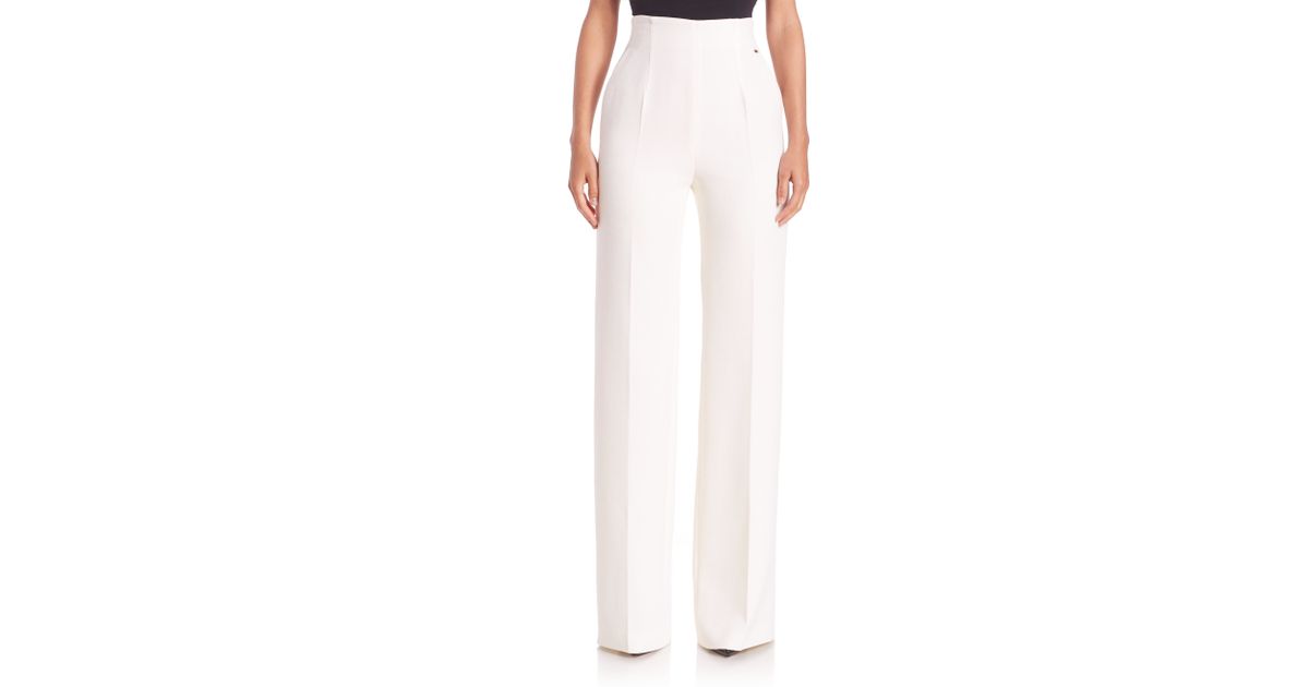 escada wool pants