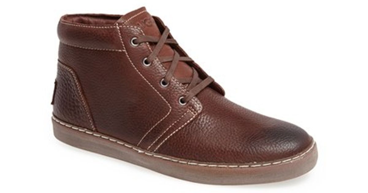 ugg platform chukka brown