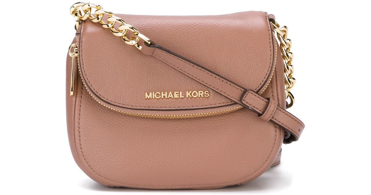 MICHAEL Michael Kors 'bedford' Crossbody Bag in Pink & Purple (Pink) - Lyst