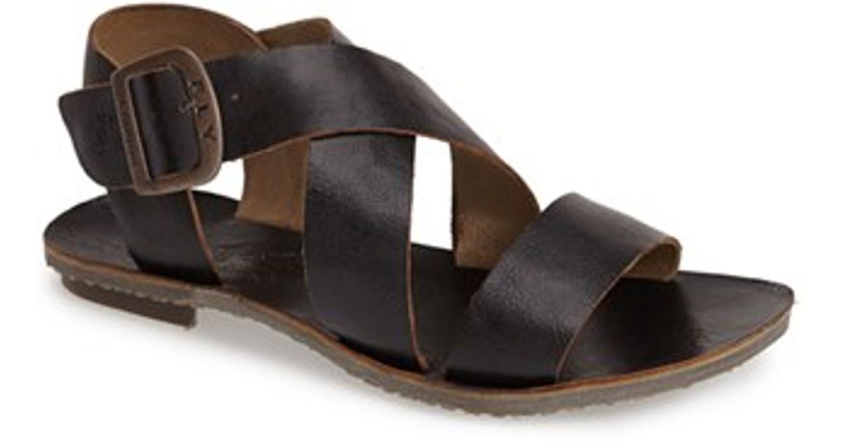 fly london flat sandals