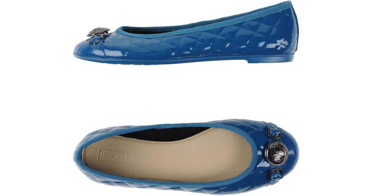 hunter ballerina flats