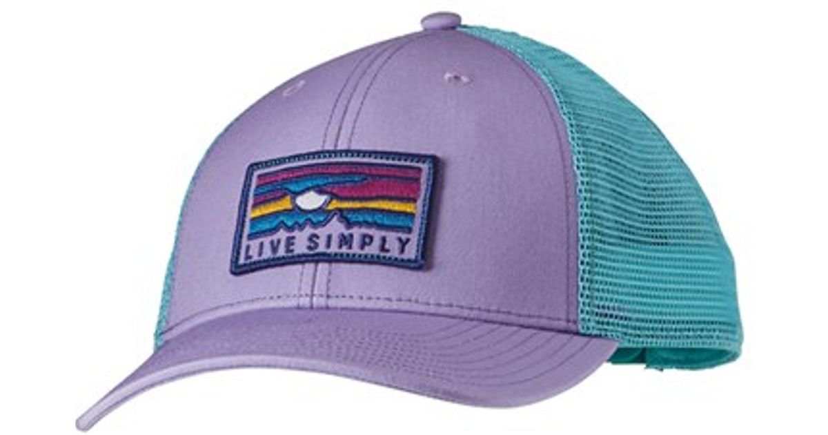 patagonia purple hat